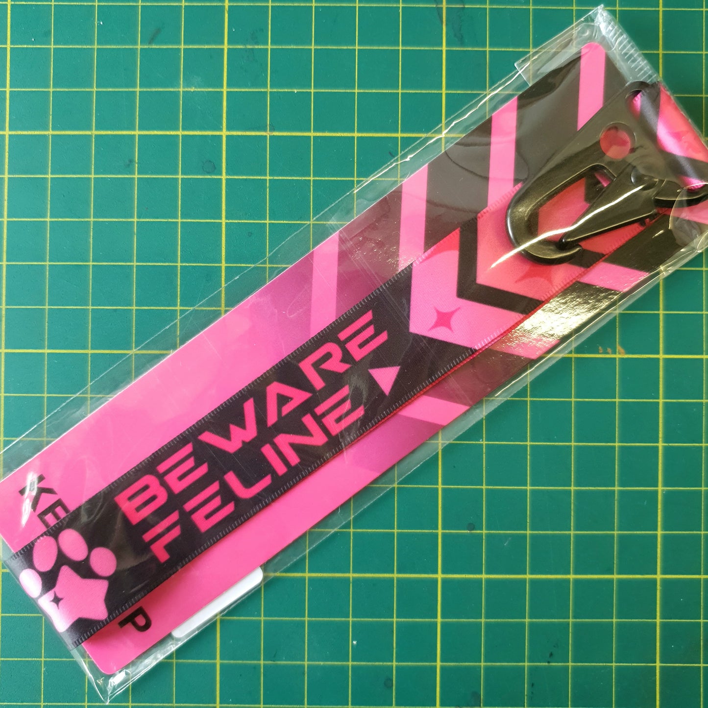Key Clip : Bite Risk Pink