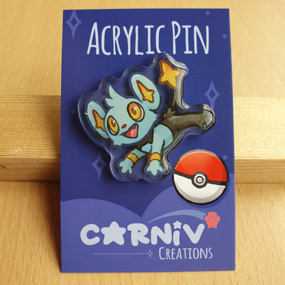 Acrylic Pin : Shinx