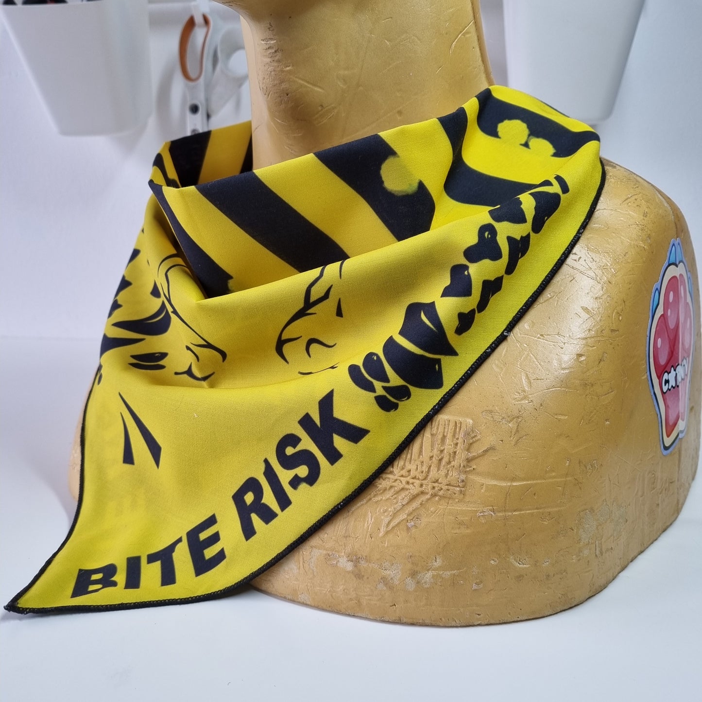 Bandana : Bite Risk Yellow PREORDER