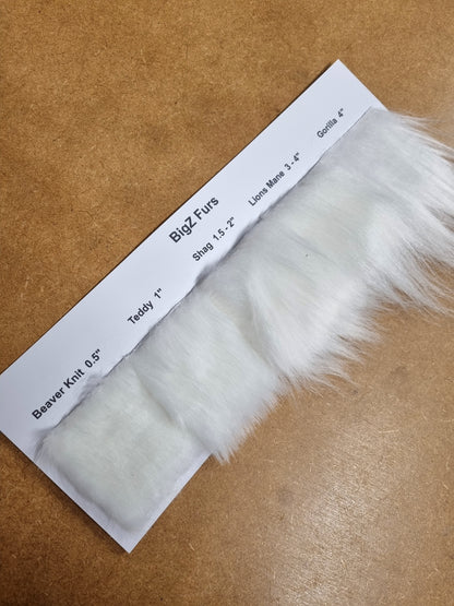 Fabric :  EcoShag™ Fur Sample Sheets