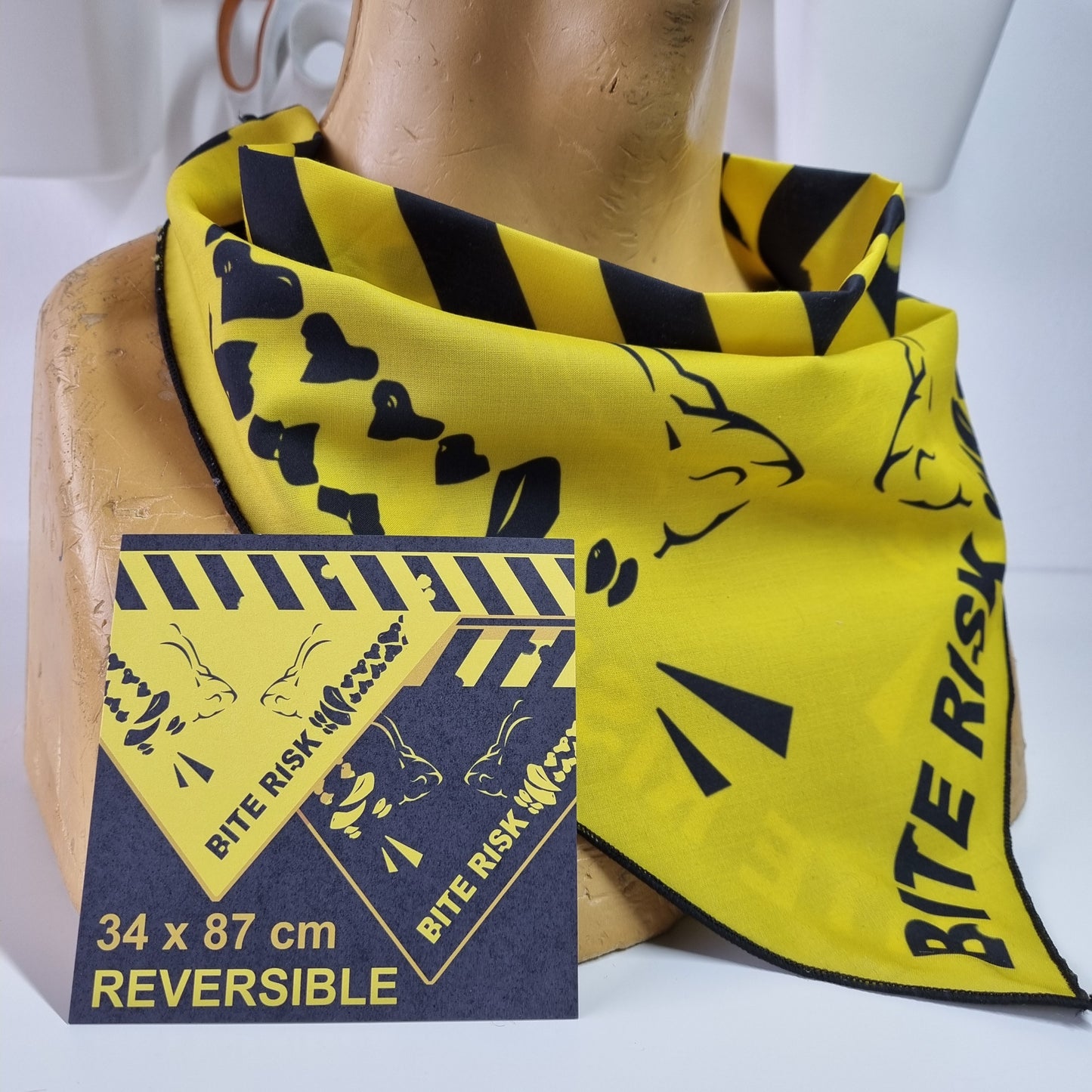 Bandana : Bite Risk Yellow PREORDER