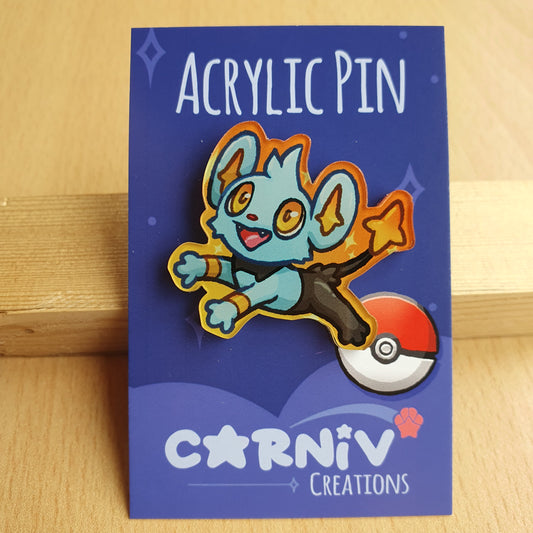Acrylic Pin : Shinx
