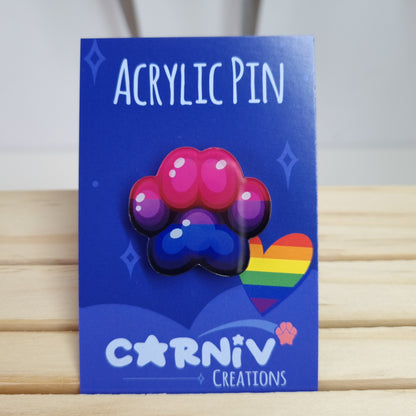 Acrylic Pin : Pride Pins
