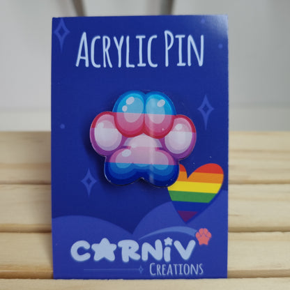 Acrylic Pin : Pride Pins