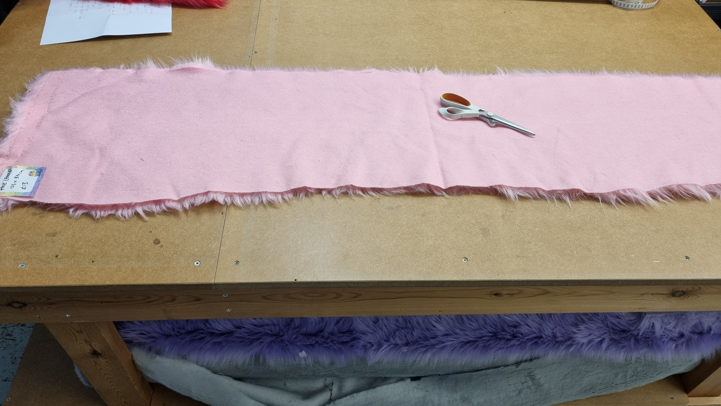 Fabric :  EcoShag™ Fur Off-Cuts & Scraps