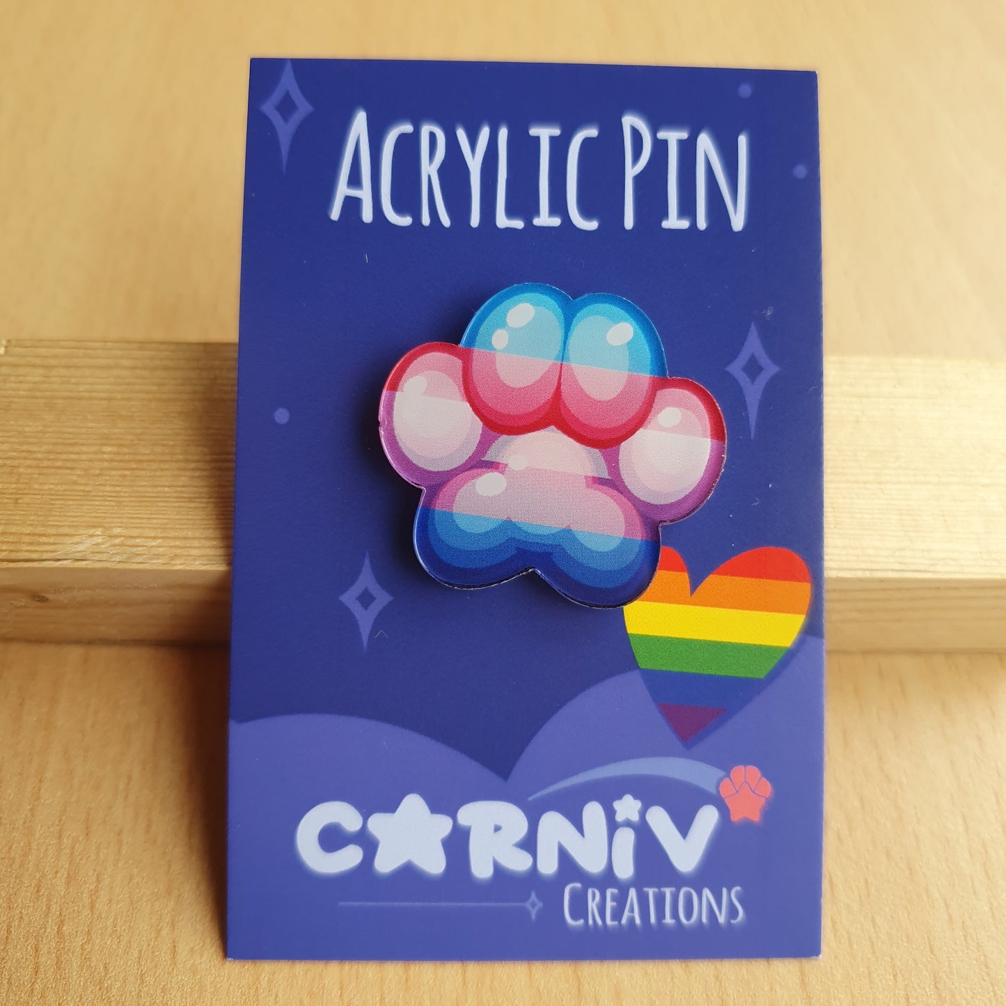 Acrylic Pin : Pride Pins 2025