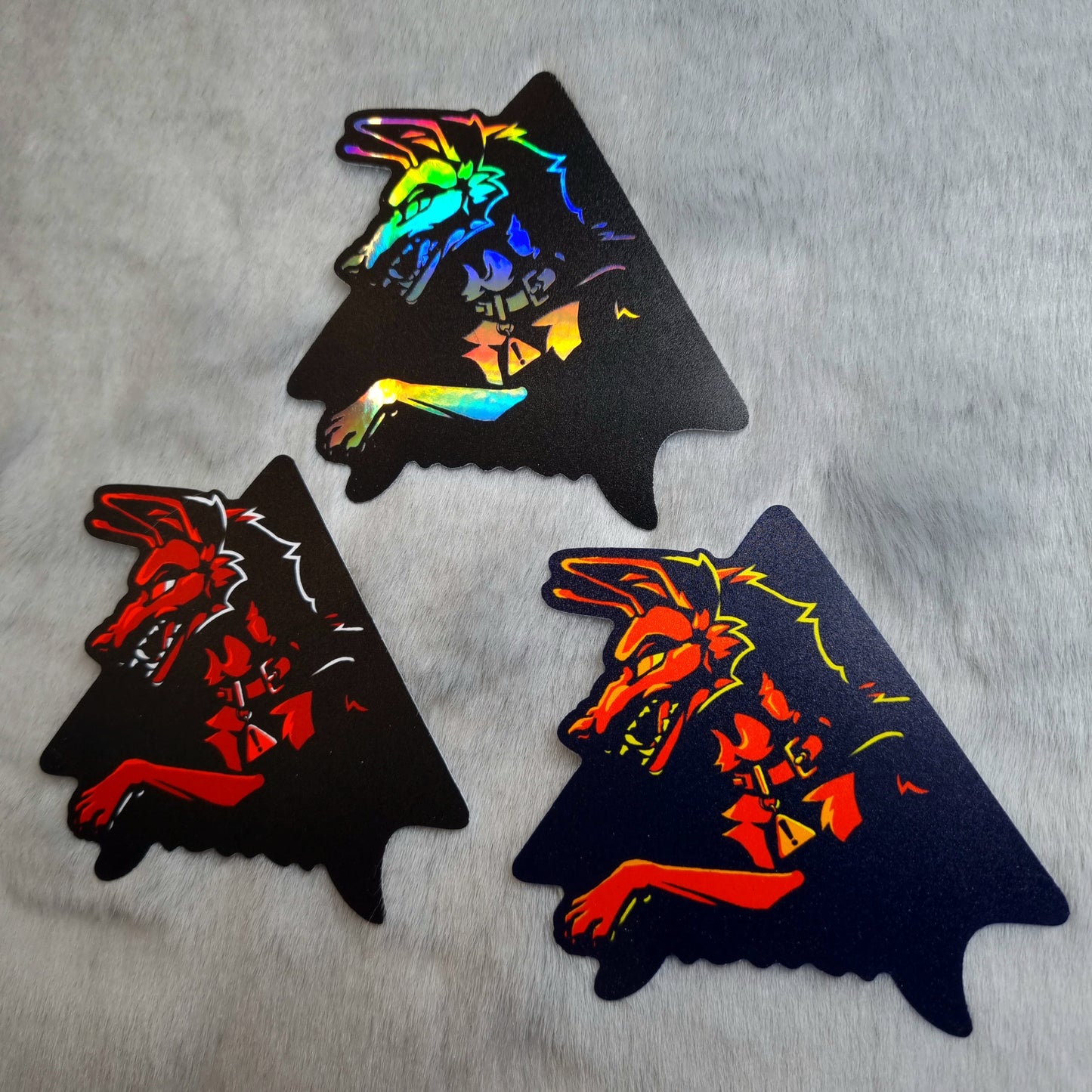 Sticker : Warning Bite