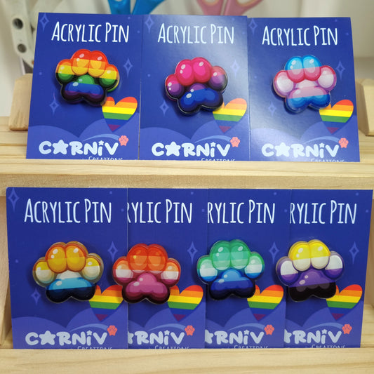 Acrylic Pin : Pride Pins 2025